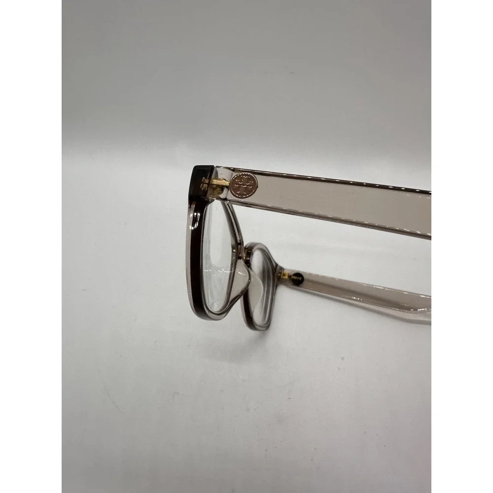 Tory Burch TY4006U 1776 RX Eyeglasses Frames 52-18 Brown‎ Clear
